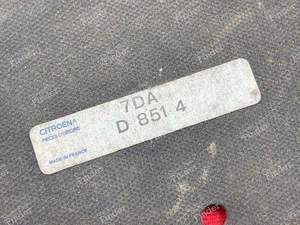 New front fender flaps DS/ID 65 to 75 - CITROËN DS / ID - 7DA D8514- thumb-1