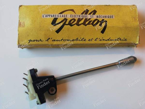 Headlight-code switch (gray stem) - PEUGEOT 404 - 6240.57 (?)- 0