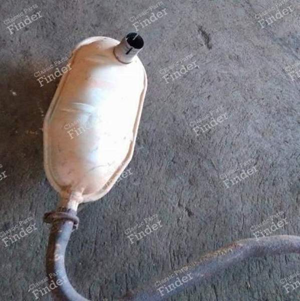 Schalldämpfer mit Rohr für Renault 4 - RENAULT 4 / 3 / F (R4) - 0