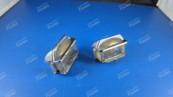 Set of 2 License Plate Lights - OPEL Rekord (D) / Commodore (B) - 12970R4- 0