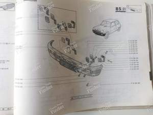 P.R. 962 - Spare parts catalog - RENAULT 5 / 7 (R5 / Siete) - PR962 / 7701437380- thumb-6
