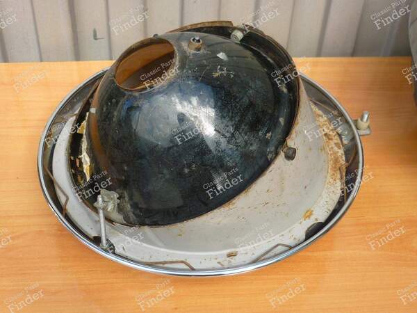 Vintage oval headlights - VOLKSWAGEN (VW) Käfer / Beetle / Coccinelle / Escarabajo - 4475 / 111 941 039- 5