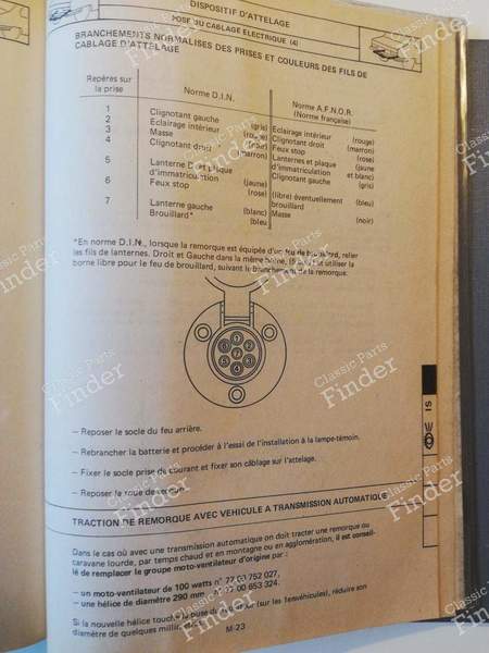 Werkstatt-Handbuch - M.R.242 - Mechanik - RENAULT 9 / Alliance / Broadway / 11 / Encore (R9 / R11) - 7711073711- 1