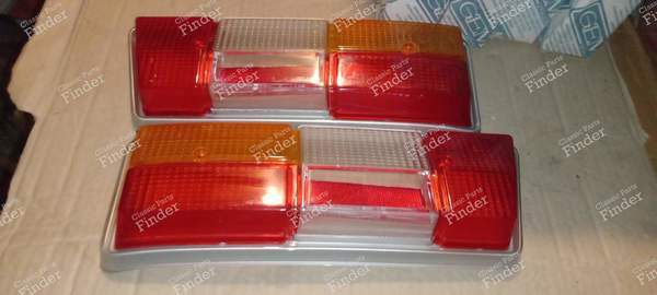 Paire de lentilles de feux arrière - Phase 2 - SIMCA-CHRYSLER-TALBOT 1100 / 1204 / VF - 1434/M y 1435/M- 2