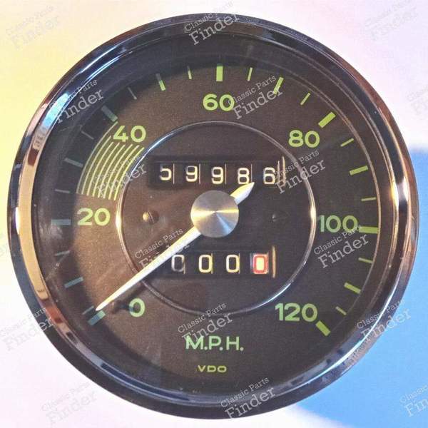 Speedometer in MPH - PORSCHE 356 - 35661037T- 0
