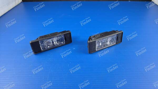 Pair of license plate lights - PEUGEOT 106 - 6340A5- 1