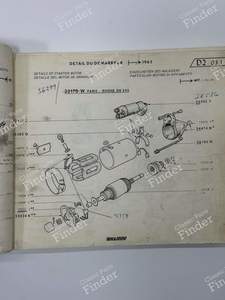 Anker des Anlassers - SIMCA 900 / Simc'4 / 1000 / 1005 / 1006 / 1118 /Abarth 1150 - 58158H / 23238- thumb-6