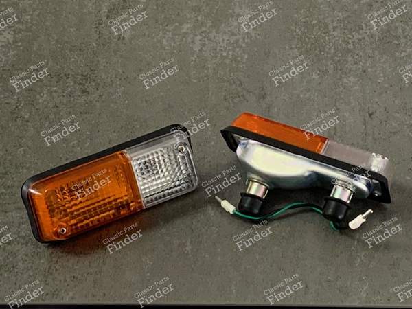2 Clignotants / Veilleuses Bicolores pour R12, Alpine A310 V6, Talbot Rancho et Murena - ALPINE A310 - 627 /  3076- 2