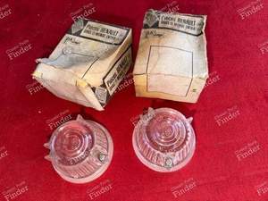 Paire de cabochons de clignotant - RENAULT 4 / 3 / F (R4)