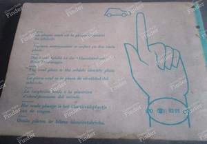 Catalogue pièces de rechange pour Renault 15 Phase 1 - RENAULT 15 / 17 (R15 - R17) - P.R.960- thumb-2