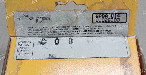 Lagerkit hinten links oder rechts - CITROËN C32 / C35 - spba 814- 2