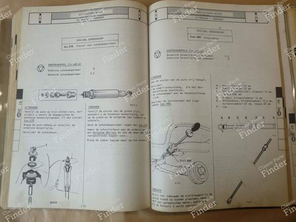 Werkstatt-Handbuch M.R. 242 - Mechanik - RENAULT 9 / Alliance / Broadway / 11 / Encore (R9 / R11) - MR242 / 7711073711- 2