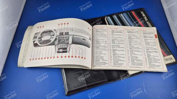 On-board pocket instructions for use - PEUGEOT 305 - 2