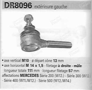 Paar äußere Kugelgelenke links und rechts - MERCEDES BENZ S (W126) - (MGA DR7096/8096)- thumb-6