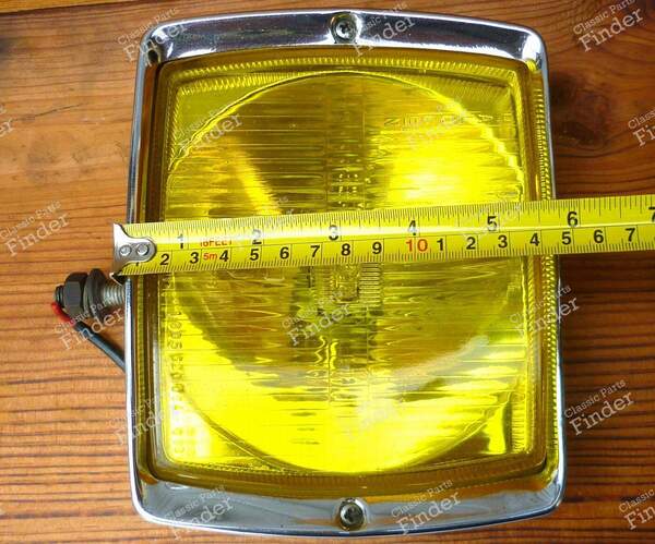 Pair of Classic Bosch 4583 Rectangular Yellow Fog lamps - MERCEDES BENZ SL (R107) - 4583- 8