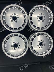 Original 'Gullideckel' Leichtmetallfelgen 6.5Jx15 ET48 - MERCEDES BENZ E (W124) - 1244010802- thumb-1