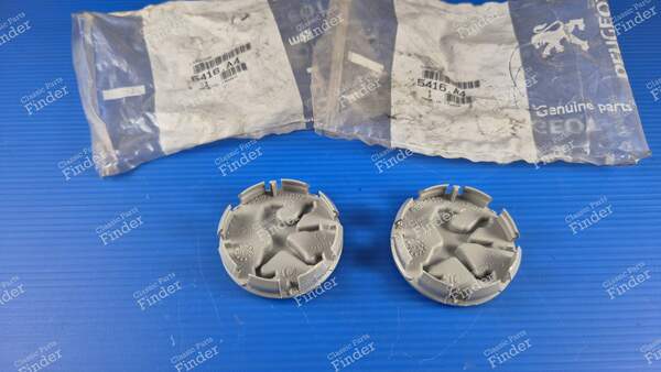 Jeu de 2 caches de centres de roue - PEUGEOT 206 - 5416A4- 3