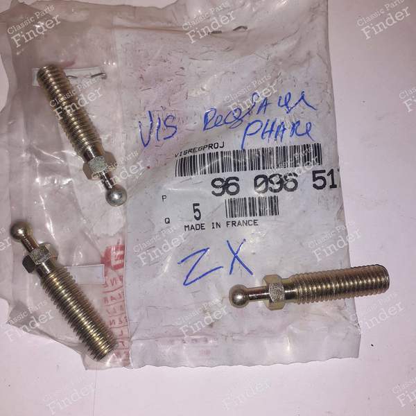 Headlight adjustment screw - CITROËN ZX - 96096517