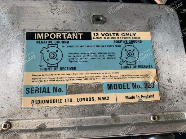 Radiomobile No. 320 - ROLLS-ROYCE Silver Cloud - 320- 3