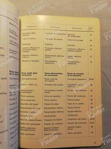 Spare parts catalog - MERCEDES BENZ 180 / 190 (W120 / W121) (Kleiner Ponton) - 8000-9.55KS- thumb-2