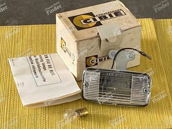 White Cibié reversing light DS & ID, Peugeot 304 Coupé/ Cabriolet, A110 - PEUGEOT 204 - 12.06.A- 0