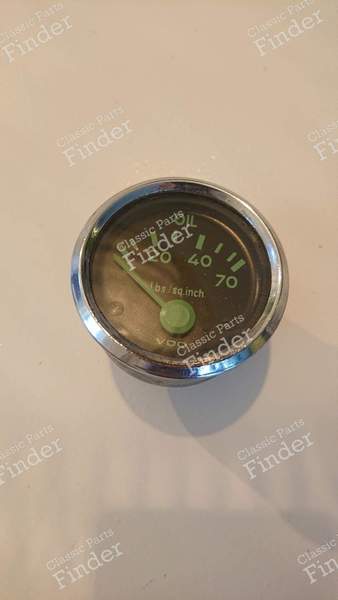 Porsche 356 A Manomètre d'huile original VDO - 6 Volt - PORSCHE 356 - 1