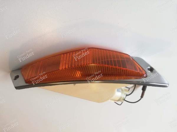 Left front turn signal light - Stainless steel surround - CITROËN DS / ID - 3219G- 1