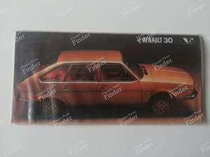 User manual - R30 V6 - RENAULT 20 / 30 (R20 / R30)
