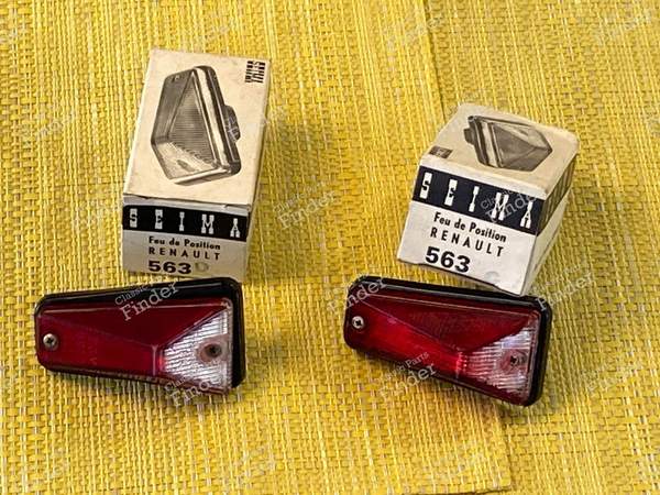 Feux de position R12, R16, R6 - RENAULT 16 (R16) - 563- 0