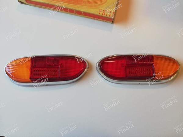 Pair of right and left front cabochons - PEUGEOT 204 - 616D / 616G- 0