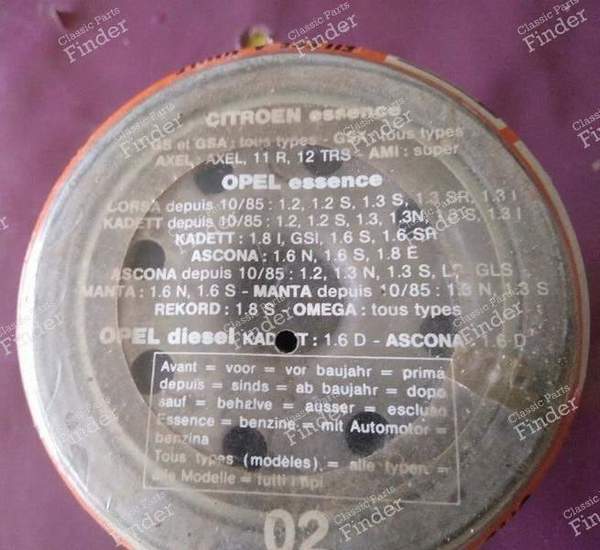 Filtre à huile pour Opel et Citroën - CITROËN GS / GSA - 02- 0