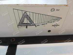 Warndreieck + Befestigung und Tasche - MERCEDES BENZ S (W116) - A1168990023- thumb-5