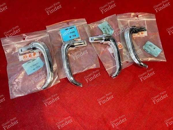 Set of 4 door handles - RENAULT Dauphine / Ondine - 716- 0