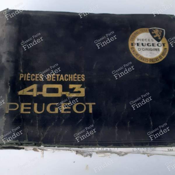 Spare parts catalog - PEUGEOT 403 - 0