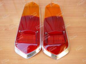 Pair of rear light lenses - Phase 1 - RENAULT 16 (R16) - 617- thumb-2