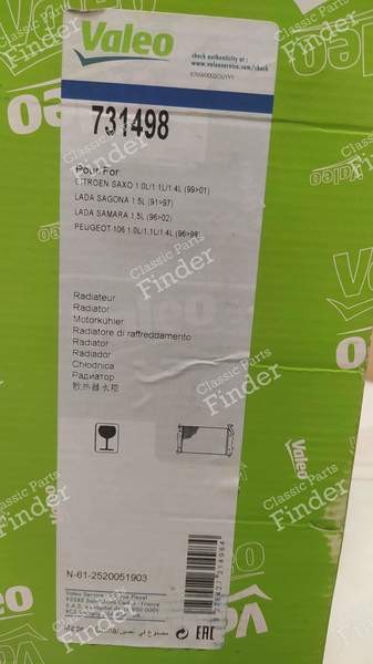 Cooling radiator - PEUGEOT 106 - 731498- 1